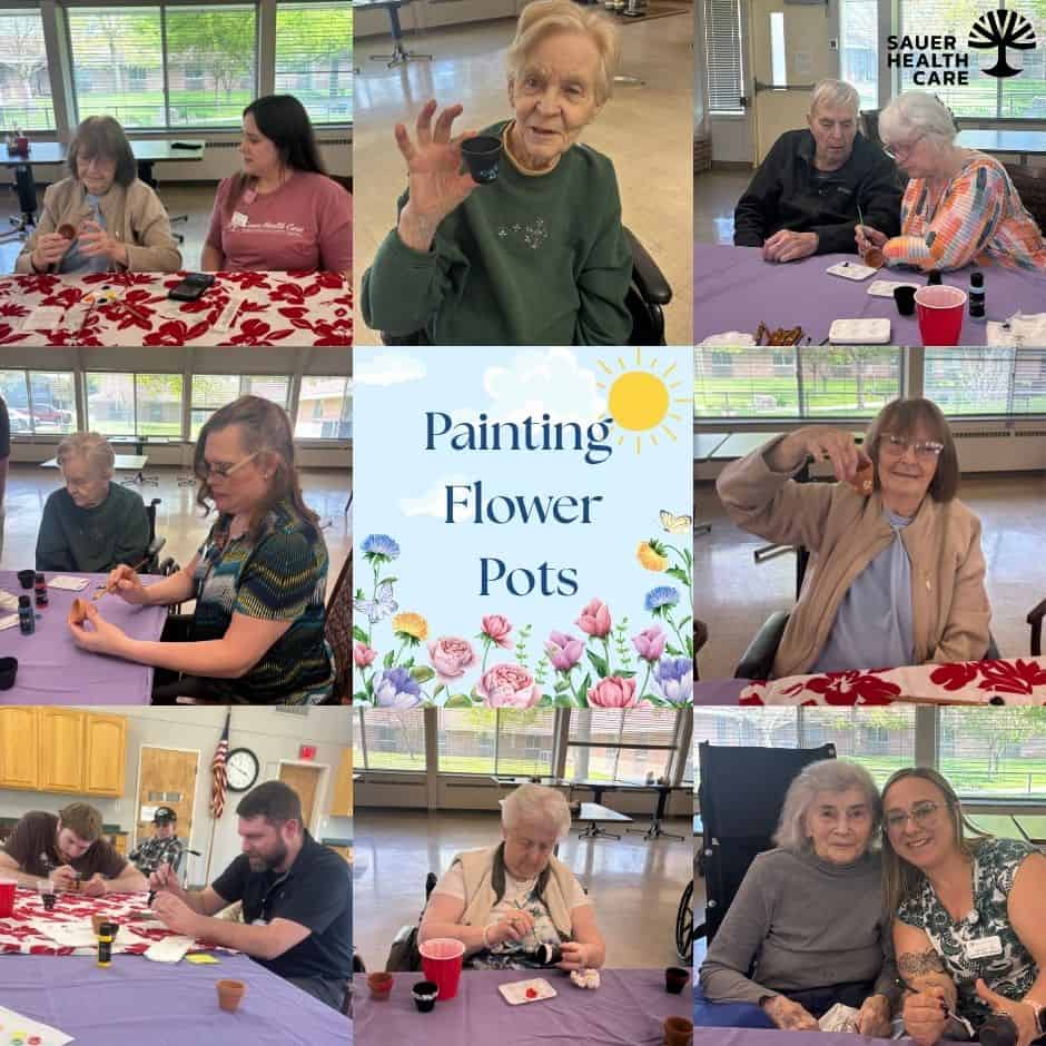 Nursing Home Week 2026 Painting Pots Post Nursing Home Week 2026 Painting Pots Post - Sauer Health Care